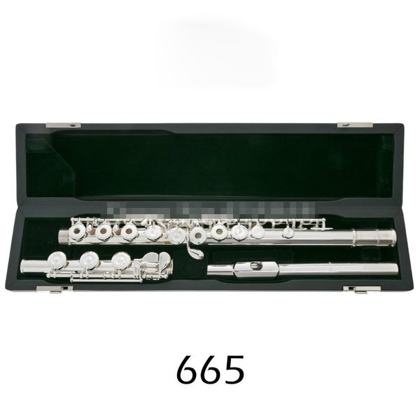 665 флейта Высококачественный серебряный серебряный серебряный.