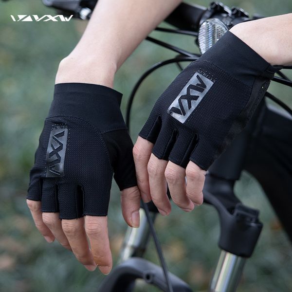 Спортивные перчатки VXW Полупальцевые велосипедные перчатки Летние велосипедные MTB BMX Шоссейные велосипедные гонки Женщины Мужчины Спортивные дышащие подушки с амортизацией 230925