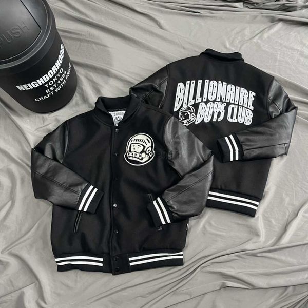 Männer Jacken 2023 Schwarz BBC KENIJIMA Astronaut Retro Sport Wolle Baumwolle Jacke Baseball Uniform Jacken L230925