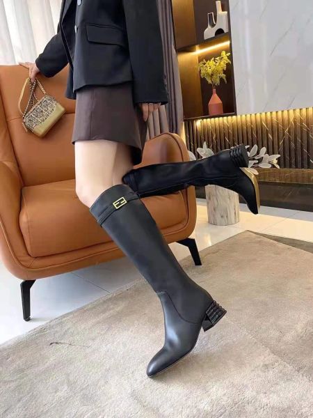 Bota de tornozelo botas longas mulheres couro de bezerro preto inverno luxo designer moda senhora perna fina joelho sobre botas bombas de salto baixo