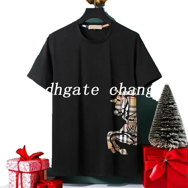 T-shirt da uomo e da donna Moda casual stampa manica corta Halloween, T-shirt regalo di Natale più venduta di lusso taglie forti abbigliamento hip hop da uomo 754121845