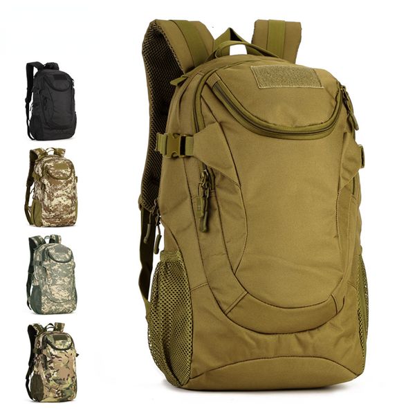 Pacotes de mochila Sacos Ao Ar Livre Impermeável 25L Molle Tactical Bag Men's Militar Mochila Nylon Escalada Pesca Caminhadas Caça Mochila para Laptop 230925