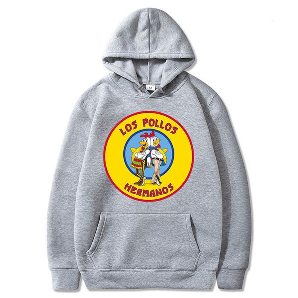 Erkek Hoodies Sweatshirts Sonbahar Adam Los Pollos Hermanos Tavuk Kardeşler Baskı Terzini Kadın Sweatshirt Unisex Street Giyim Sıradan Pullover Hoody 230925