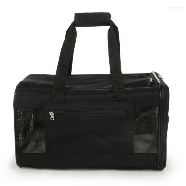 Переноска для собак Explorer Travel Pet, одобренная авиакомпанией D On Board, черная средняя сумка для корма Coche Perro, маленькая рюкзак для кошек