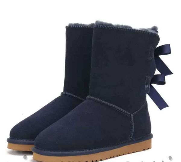 Sapatos casuais Austrália Australian Classic Botas Quentes Mulheres Mini Meia Bota de Neve Inverno Pele Cheia Fofa Peluda Botas de Tornozelo Botas Chinelos EU36