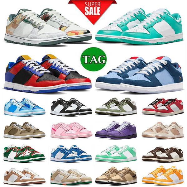 designer uomo donna scarpe casual scarpe da ginnastica why so sad tsu clear jade sail multi-camo syracuse team gold Born x raise reverse panda skate scarpe da ginnastica basse 36-48