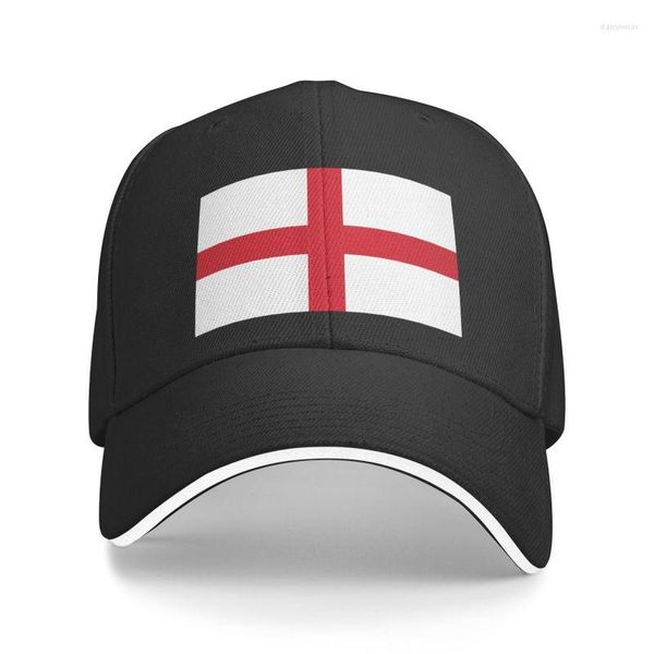 Ballkappen, modische Flagge von England, Baseballkappe für Männer und Frauen, verstellbare Papa-Mütze, Leistung