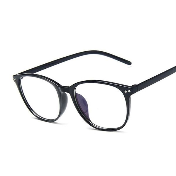 Mode Sonnenbrille Rahmen Brillengestell Cat Eye Brille Klare Linse Frauen Marke Brillen Optische Myopie Nerd Schwarz Eyeglasses277b