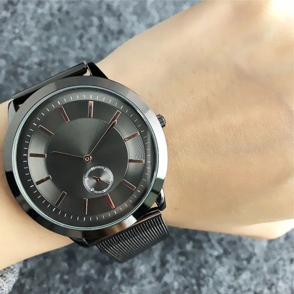 CKK vendita calda stilista di lusso di marca donna uomo amante unisex coppia acciaio cinturino in metallo orologio da polso al quarzo regalo all'ingrosso spedizione gratuita