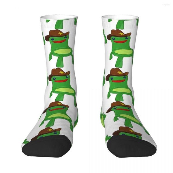 Herrensocken Cowboy Froggy Chair Animal Crossing Unisex Frühling Sommer Herbst Winter Basketball Happy Street Style Crazy Sock