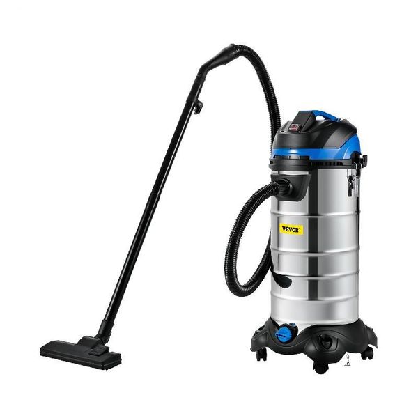 Пылесос-коллектор VEVOR для влажной и сухой уборки, 6,5–13,5 галлонов. Система фильтрации HEPA для уборки дома и на рабочих местах