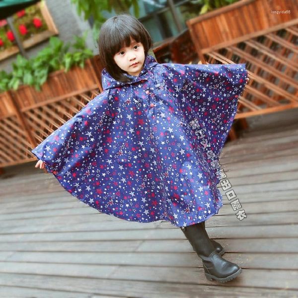 Capas de chuva chegada bonito crianças poncho crianças fino e leve à prova de vento impermeável capa de chuva para meninos meninas