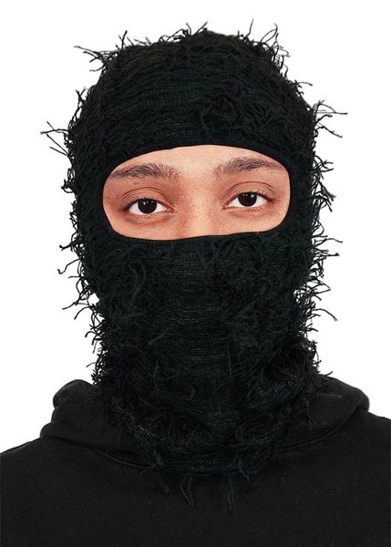 Beanie/Schädelkappen 2023 Neue Vollgesichtsabdeckung Skimaske Hut Balaclava Armee Taktische CS Winddichte Strickmützen Motorhaube Winter Warm Unisex 230925