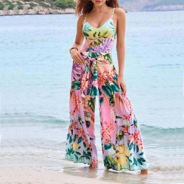 Damen Bademode Vintage Damen Einteiler Badeanzug Blume Urlaub Beachwear Strandhose Schwimmen Designer Badeanzug Cover Up Sommer Surfen