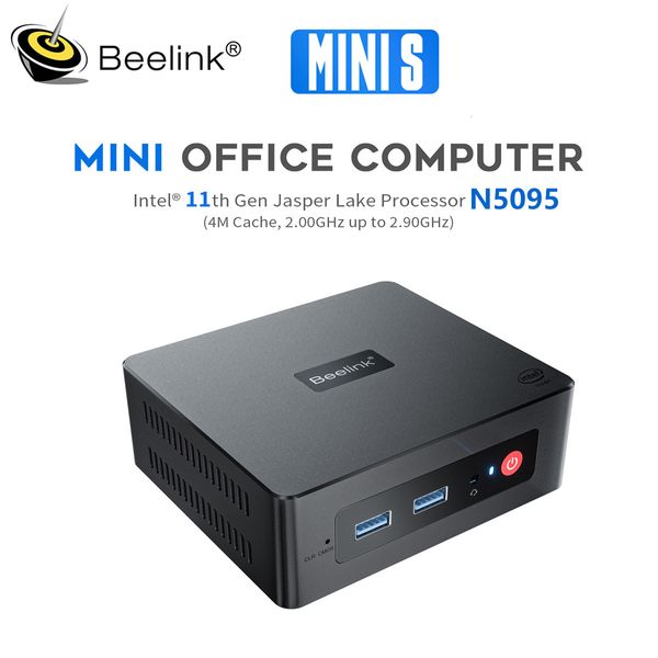 Mini PC Beelink Mini S Intel Celeron N5095 Beelink S12 Intel 12a generazione N95 N100 Mini PC Windows 11 DDR4 8 GB 256 GB SSD Mini PC Gamer 230925