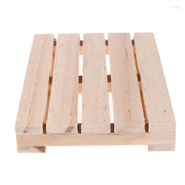 Vassoi da tè Mini pallet in legno Sottobicchieri per bevande e bevande fredde in legno