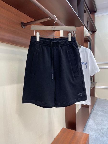 Shorts masculinos Yohji Y3 Calças Curtas Yamamoto Fashoin Marca 23SS Estilo Verão Sportswear High Street Solto Homens Retos