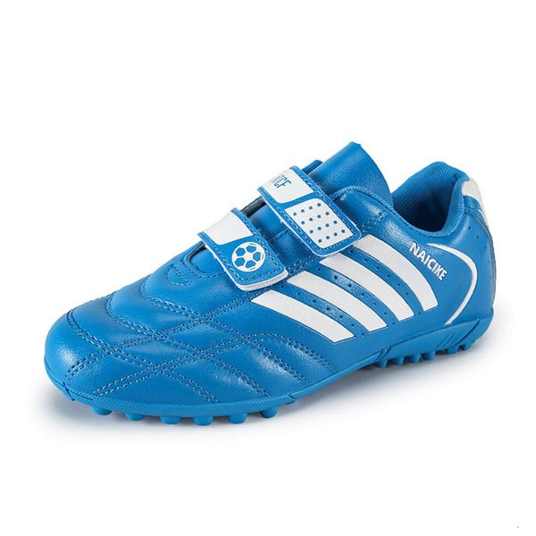 Nuove scarpe da calcio basse per bambini AG TF Scarpe da calcio Scarpe da allenamento con gancio per ragazzi per ragazze