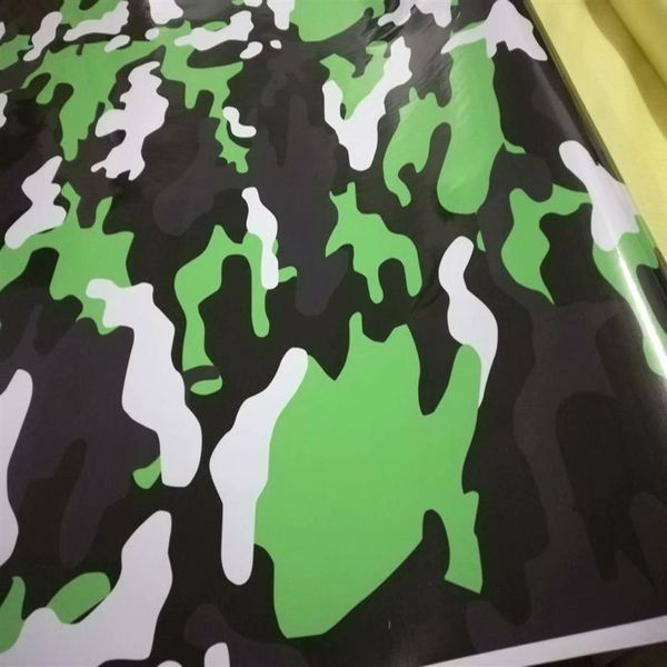 Arktischer Schnee, grün, schwarz, grau, Tarnung, Vinylfolie für Autofolie, Abdeckung, Camo Truck Wrap, Abdeckfolie, selbstklebender Aufkleber, 1 52 x 306 cm