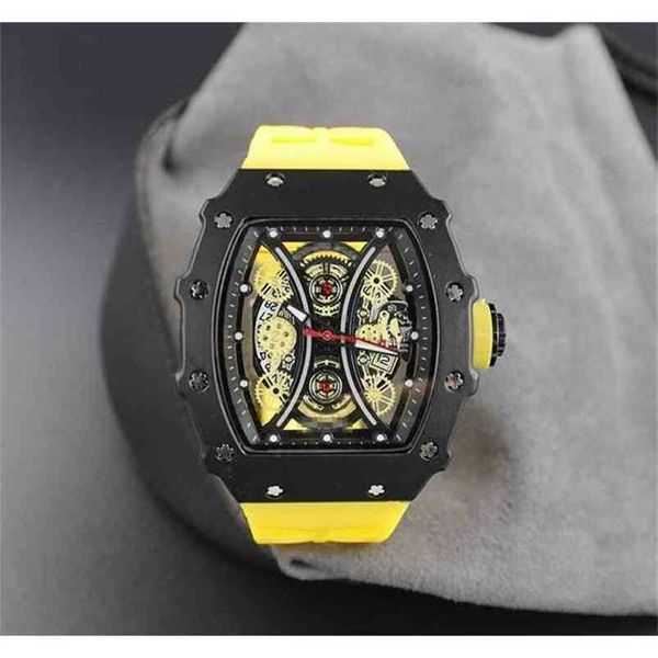 Bbr Factory RichasMille Luxus Top Qualität Armbanduhr Mechanische Uhr Uhren Armbanduhr Designer Mechanik Verkauf für Männer Casual Sport Handgelenk Mann Top Marke F