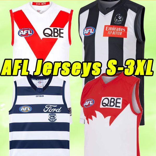 Brisbane Lions AFL-Trikots Hemden Tanktop Gold Coast Suns Hawthorn Hawks Weste Krähen Karntenfremantle Dockers Rules Port Adelaide St. Kilda Essendon Bombers