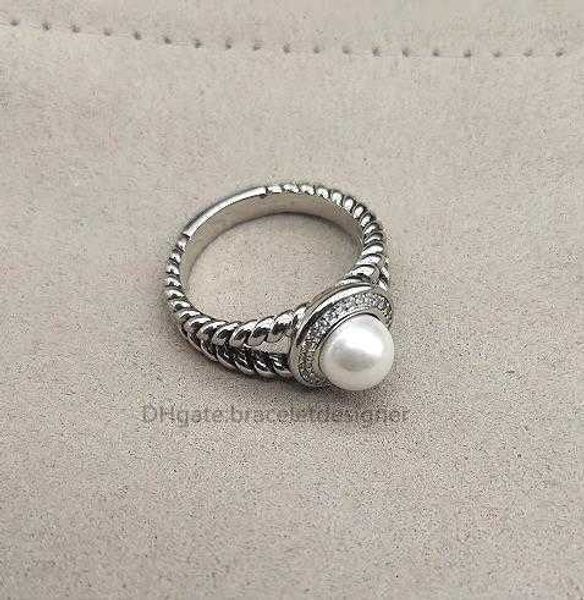 Hollow designer X Designer Anelli di gioielli gioielli per le donne intrecciate Moda di lusso per anello Croce Classico anello di rame Filo di fidanzamento Regalo di anniversario BV7U