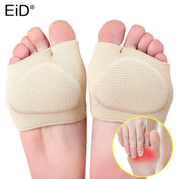 Peças de calçados Acessórios EiD Silicone Metatarsal Sleeve Pads Meio Toe Bunion Sole Forefoot Gel Almofada Sock Suporta Prevenir Calos Bolhas 230926