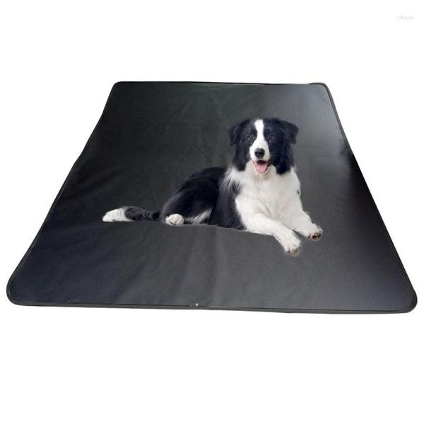 Cubiertas de asiento de coche Cubierta de carga para mascotas Liner Impermeable Protector de camión Perro Universal Transpirable Protección contra rasguños Antideslizante SUV