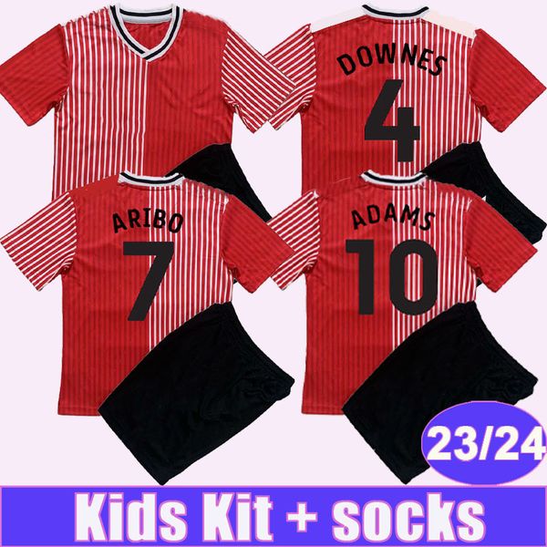 23 24 ADAMS Kit per bambini Maglie da calcio MANNING STEWART WALKER-PETERS DOWNES STEPHENS ARMSTRONG ALCARAZ HOLGATE Maglie da calcio per la casa