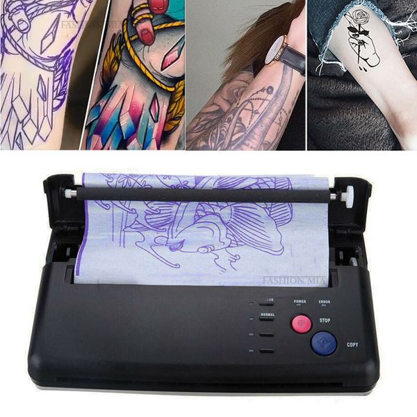 Altro Fornitura per trucco permanente Macchina transfer per tatuaggi Stencil professionali Dispositivo Fotocopiatrice Stampante Disegno Strumento termico per la stampa di copie su carta 230925