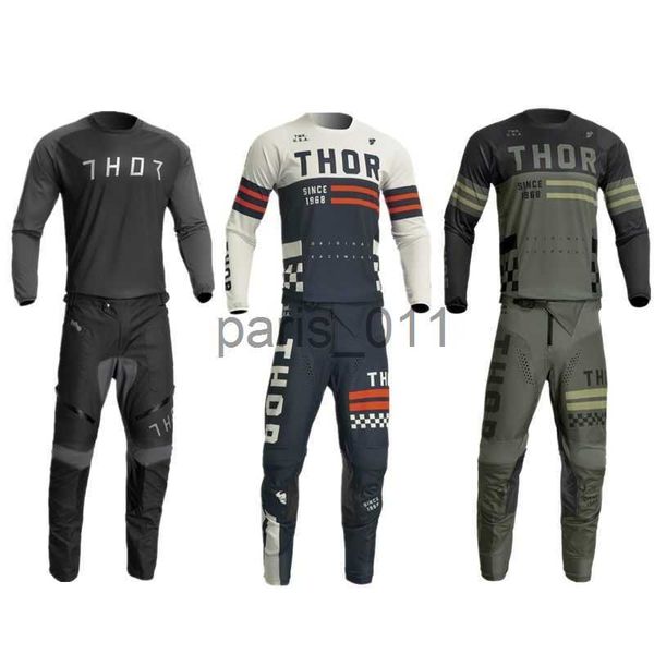 Andere Bekleidung 2023 Racing MX Rennbekleidung Motocross-Set Motorradbekleidung ATV Dirt Bike-Bekleidung Off-Road-Ausrüstungsset x0926