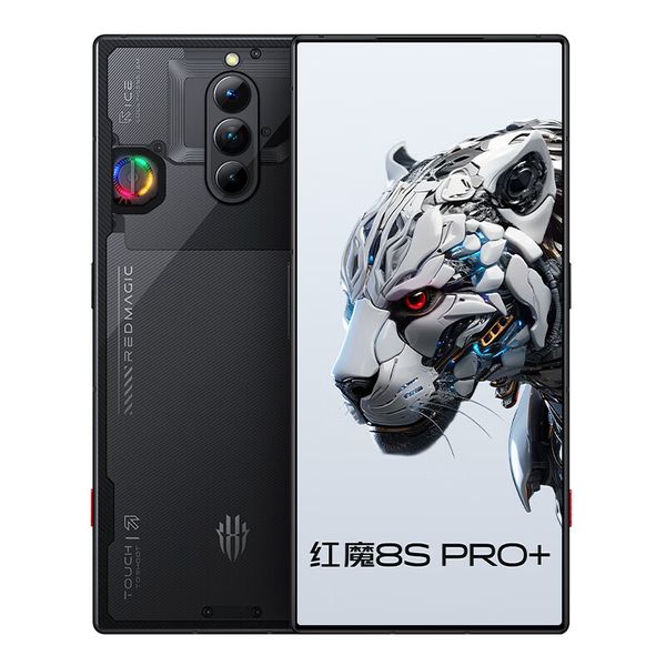 Original Nubia Red Magic 8S Pro + Gaming 5G Celular Inteligente 16GB RAM 512GB ROM Snapdragon 8 Gen2 50MP Android 6.8