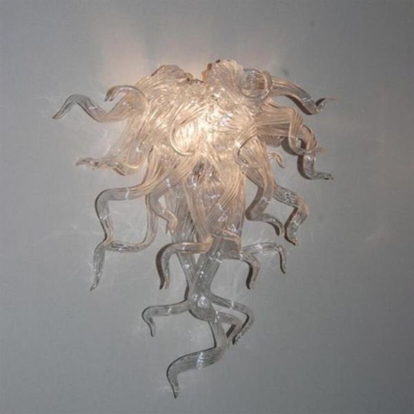 Moderne Kristall-Wandlampen, exquisite italienische Wandleuchte aus klarem Glas, luxuriöse Wandlampen im antiken Stil, Fabrik-Outlet-LED-Lichtquelle, 260 g