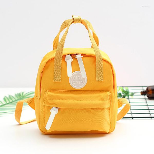 Rucksack Wasserdicht Leichte Kleine Frauen Koreanische Mini Mode Reisetasche Candy Farbige Eltern-Kind Mädchen Schultasche