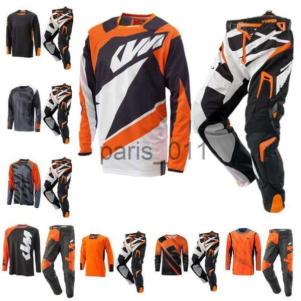 Overige kleding Hoge kwaliteit MX Motocross en broeken Raceuitrusting Mountainbikepak Motorrijden Combinatie Top XXXL-40 Maat x0926