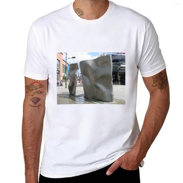 Herren Polos Water Feature Swindon Town Centre T-Shirt Übergroßes T-Shirt Plus Size Tops T-Shirts Mann Kurze Herren Grafik-Shirts