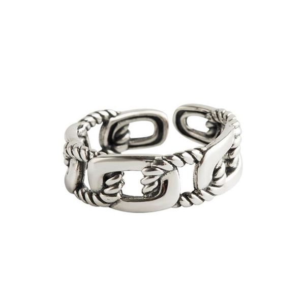 Anel Solitar Rings de Ringas de Cluster com Jóias de Soul Style Bow Boa Jewerly For Women Gift em 925 Sterling Silver Super Deals230E