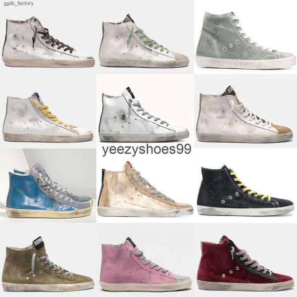 Goldusss gooses Nuova uscita Goldenes Ancy Star Star High Top Sneakers Woman Casual Shoe Casual Brand Boots Scarpe sequestro Classic White Do-Onl Dirty Men S