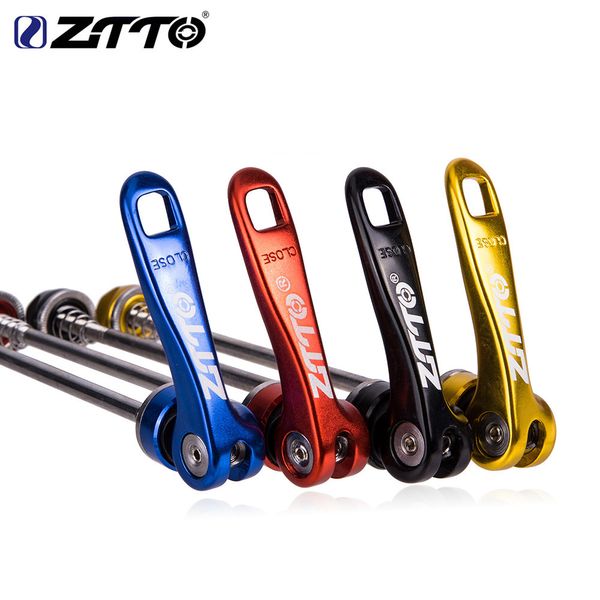 Bicicleta hastes ztto 1 par mtb bicicleta espetos montanha ultraleve liberação rápida qr 100135mm para cubo de roda de estrada 9mm 5mm 230925