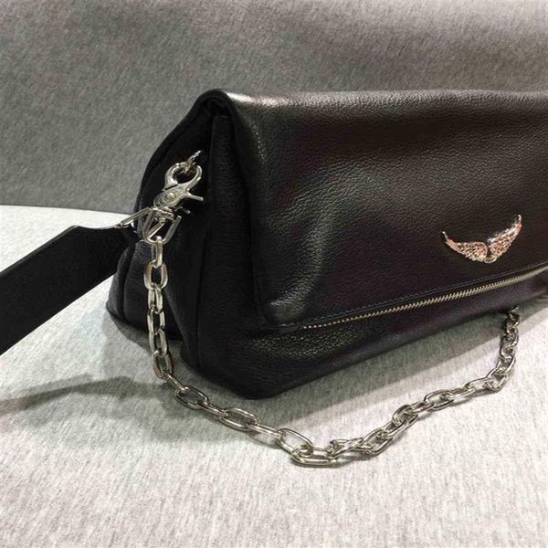 Borsa da sera borsa Zv Wing doppia pochette firmata pelle bovina spalla pochette da donna borse micheal 2022298K