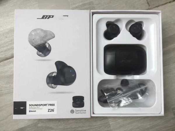 Z26 fones de ouvido bluetooth som verdadeiro sem fio sensível controle toque esportes livre sem fio v5.0 fone