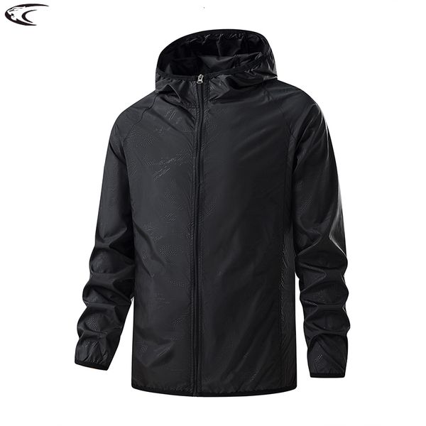 Giacche da esterno Felpe con cappuccio LNGXO Uomo Donna Escursionismo Protezione solare impermeabile Giacca a vento campeggio arrampicata cappotto antipioggia all'aperto Abbigliamento portatile unisex 230926