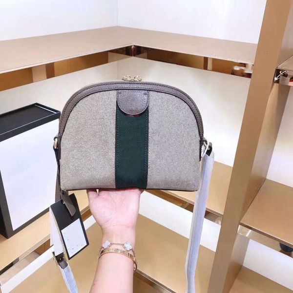 2023 Borsa designer di lusso Borsa baguette da donna di alta qualità Borsa a tracolla stampata con patta CrossBody Borse a tracolla da donna in vera pelle Borsa con frizione