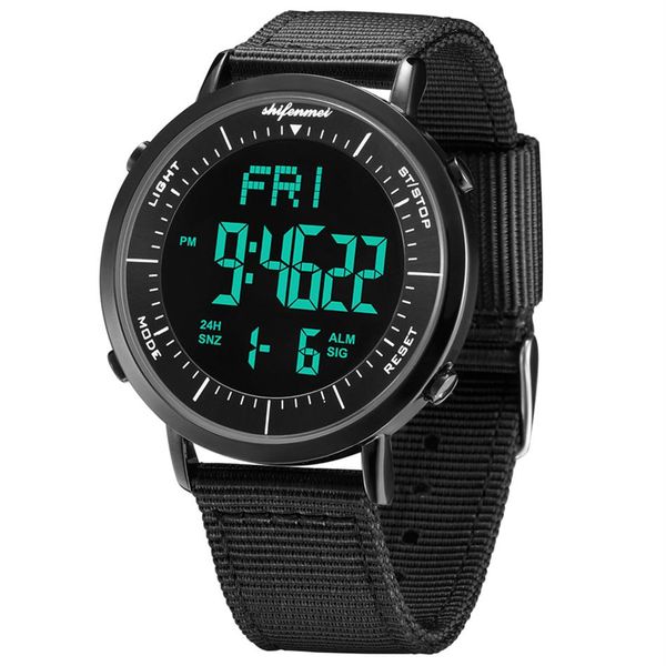 Shifenmei ultradünne männer elektronische uhr Männer Sport Uhr Outdoor Digital Uhr Elektronische Handgelenk WatchesRelogio Masculino L188F