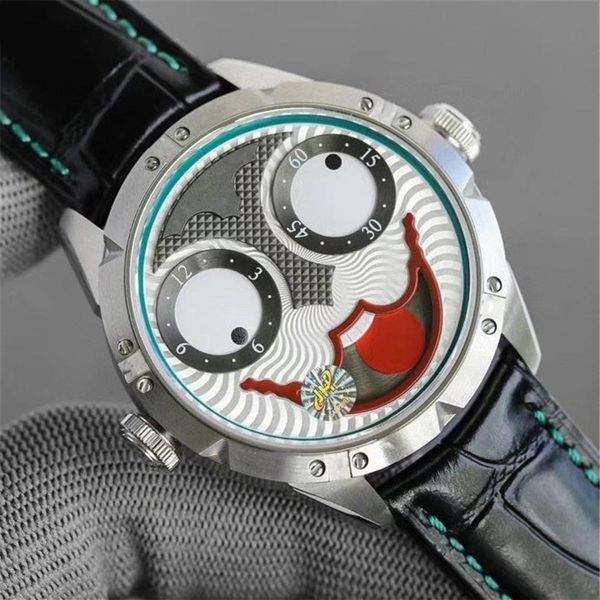 Modedesigner entwerfen die neueste und seltsame Uhr in einem Stil, der seriös, praktisch, nicht auffällig, mit hoher Präzision und extremer 289e ist