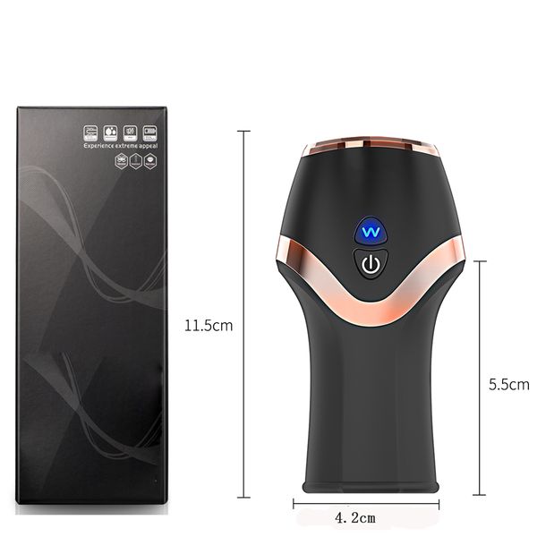 Masturbators 12 Speed Vibration Modes Thrusting Automatic Masturbator With Multiple USB Chargeable Realistic V_voghion.com