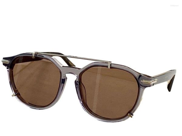 Летние солнцезащитные очки для мужчин и женщин, стильные BS RI, анти-ультрафиолетовые ретро-пластинчатые овальные планки, модные модные очки в полной оправе, случайная коробка