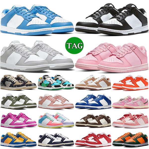 Männer Frauen Designer-Laufschuhe Fruchtiges Weiß Schwarz Grün Panda Kakao Wow Rosa Schaum Vintage Marinegrau Nebel Rammellzee Valentinstag Barbie Casual Sneakers Halbschuhe