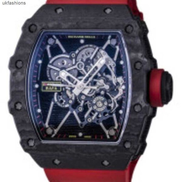 Richardmill Relógios Relógios Mecânicos Automáticos Mills Sports Relógios de Pulso Série Masculina Máquinas Manuais Modelo RM3501 com um Diâmetro de Medição de 4994 x 4200 Mm e HB31