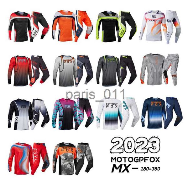 Andere Bekleidung 2023 Mach Gear Set Motogp Hosen 180 360 MX Combo Moto Enduro ATV Outfit Ausrüstung Männer Dirtbike Anzug für Erwachsene x0926